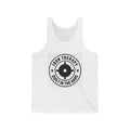 Gym Tank Top — "Iron Therapy Built in the Dark" / "Work Unseen" Motivational Fitness Tank