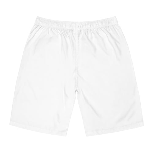 Men's Board Shorts - 'Iron Therapy Built in the Dark' Weightlifting Beach Trunks